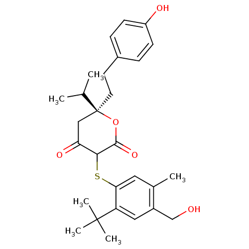 Chemical structure of BindingDB Monomer ID 2204