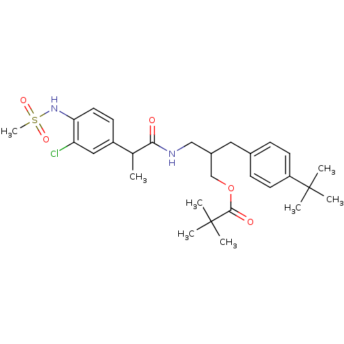 Chemical structure of BindingDB Monomer ID 20291