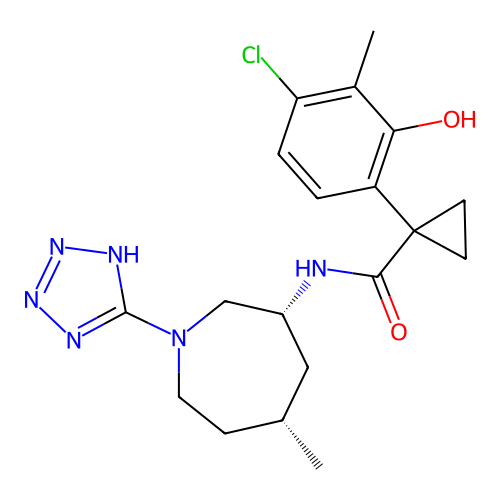 Chemical structure of BindingDB Monomer ID 226384