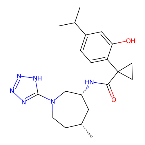 Chemical structure of BindingDB Monomer ID 226444