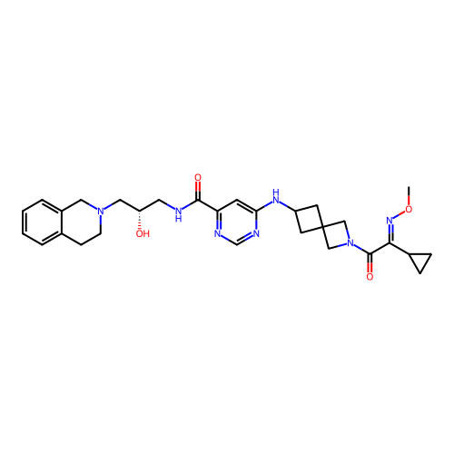 Chemical structure of BindingDB Monomer ID 229845