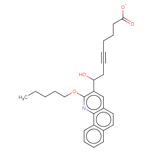 Chemical structure of BindingDB Monomer ID 233184