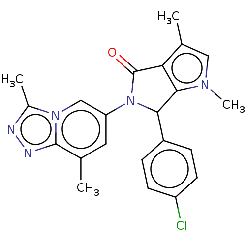 Chemical structure of BindingDB Monomer ID 274236