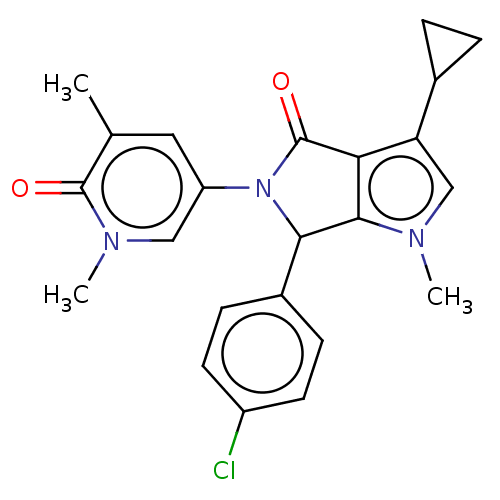 Chemical structure of BindingDB Monomer ID 274240