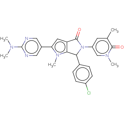 Chemical structure of BindingDB Monomer ID 274260
