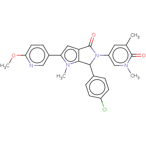Chemical structure of BindingDB Monomer ID 274261