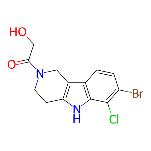 Chemical structure of BindingDB Monomer ID 276489
