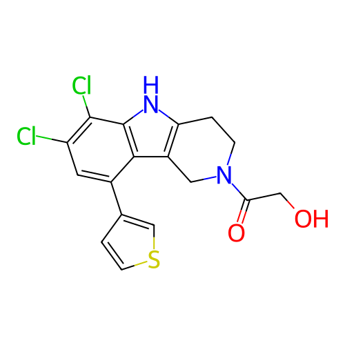 Chemical structure of BindingDB Monomer ID 276529