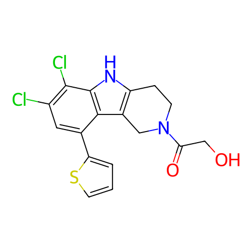 Chemical structure of BindingDB Monomer ID 276530