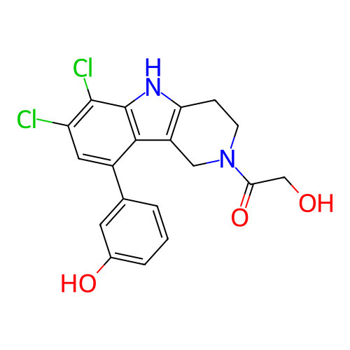 Chemical structure of BindingDB Monomer ID 276534
