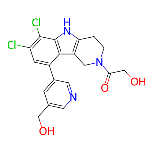 Chemical structure of BindingDB Monomer ID 276592