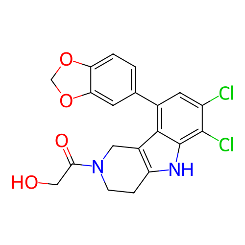 Chemical structure of BindingDB Monomer ID 276596