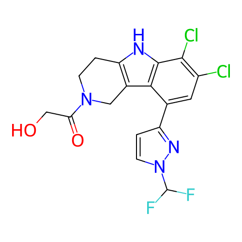 Chemical structure of BindingDB Monomer ID 276602