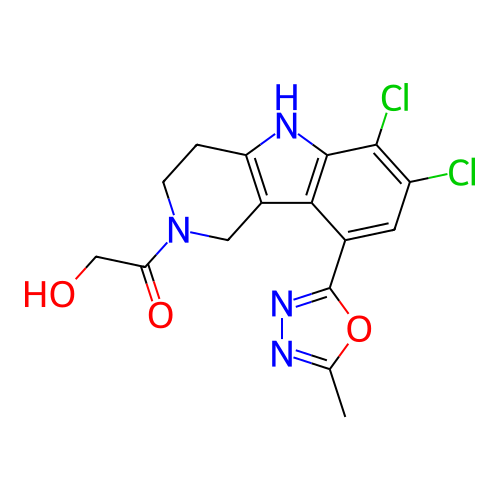 Chemical structure of BindingDB Monomer ID 276607