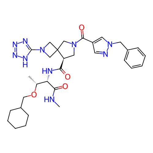 Chemical structure of BindingDB Monomer ID 292808
