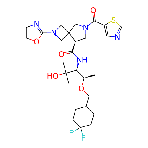 Chemical structure of BindingDB Monomer ID 292811