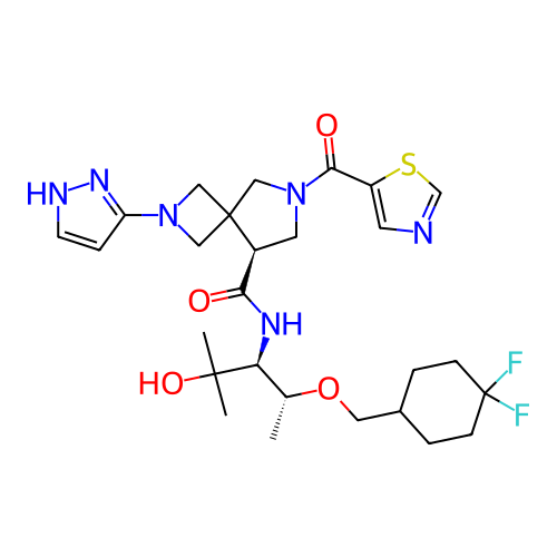 Chemical structure of BindingDB Monomer ID 292813