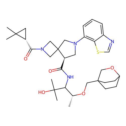 Chemical structure of BindingDB Monomer ID 292823