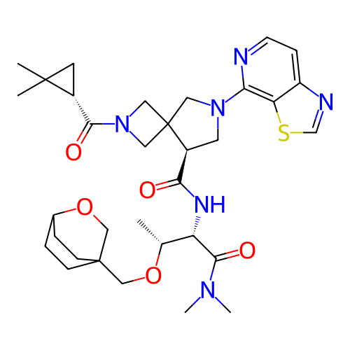 Chemical structure of BindingDB Monomer ID 292832