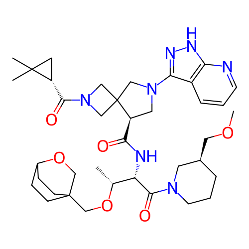 Chemical structure of BindingDB Monomer ID 292833