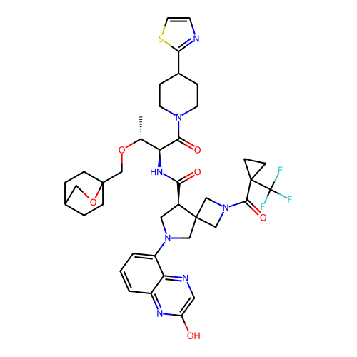 Chemical structure of BindingDB Monomer ID 292851