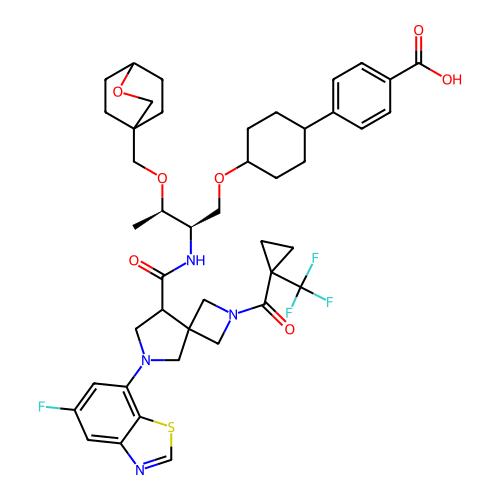 Chemical structure of BindingDB Monomer ID 292853