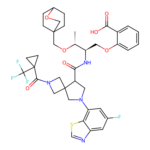 Chemical structure of BindingDB Monomer ID 292855