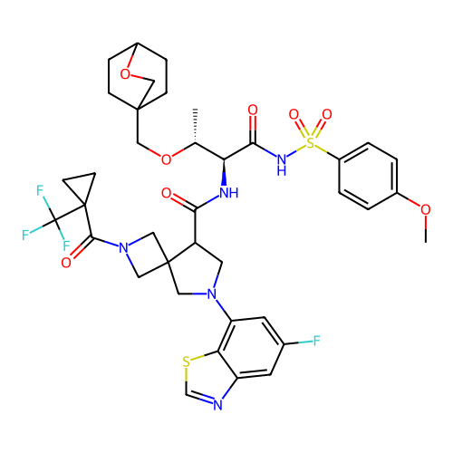 Chemical structure of BindingDB Monomer ID 292856