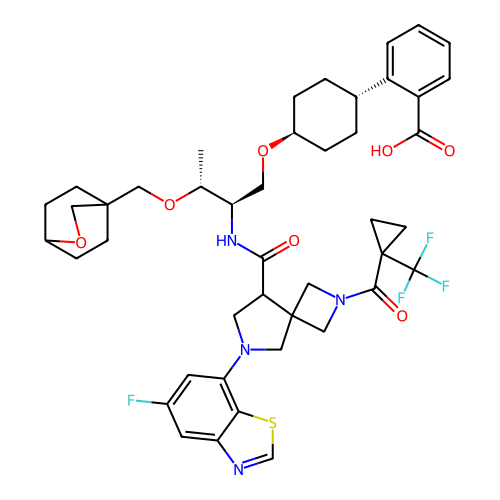 Chemical structure of BindingDB Monomer ID 292859
