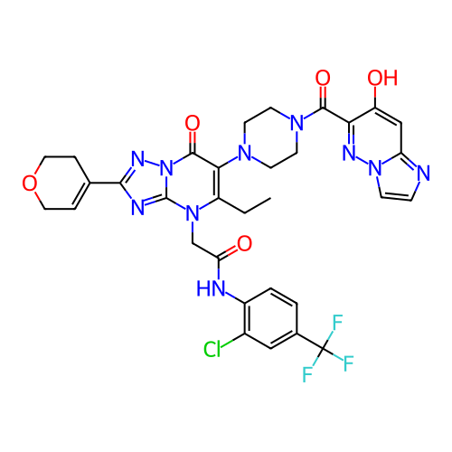 Chemical structure of BindingDB Monomer ID 293126