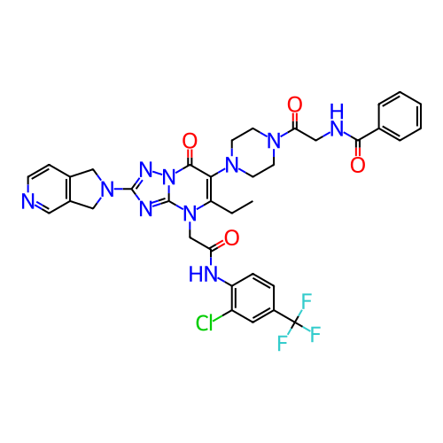 Chemical structure of BindingDB Monomer ID 293258