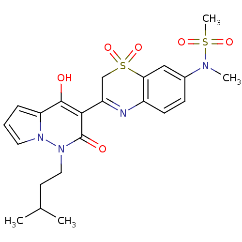 Chemical structure of BindingDB Monomer ID 30468