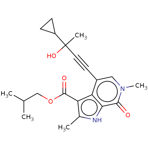 Chemical structure of BindingDB Monomer ID 346522