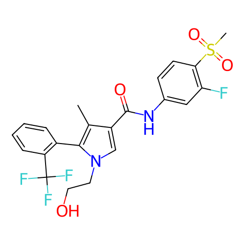 Chemical structure of BindingDB Monomer ID 368758