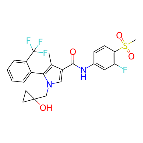 Chemical structure of BindingDB Monomer ID 368759