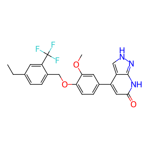Chemical structure of BindingDB Monomer ID 368912