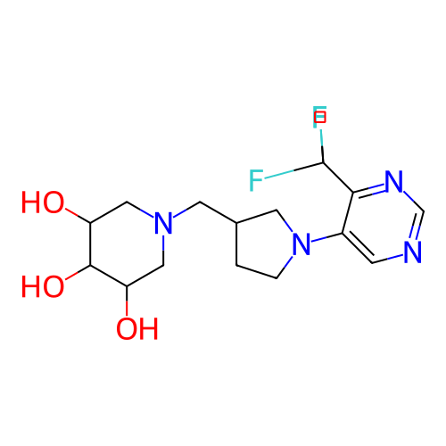 Chemical structure of BindingDB Monomer ID 369134
