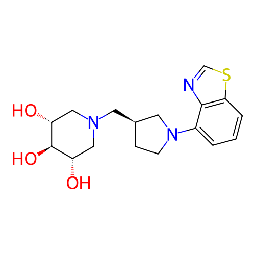 Chemical structure of BindingDB Monomer ID 369136