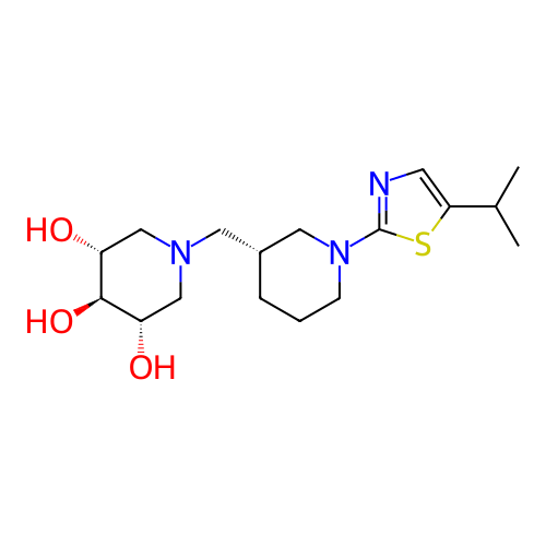 Chemical structure of BindingDB Monomer ID 369140