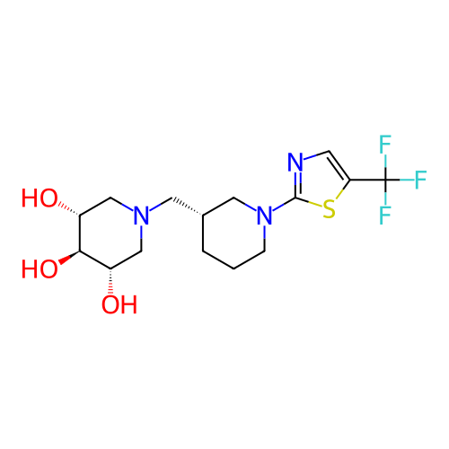 Chemical structure of BindingDB Monomer ID 369141