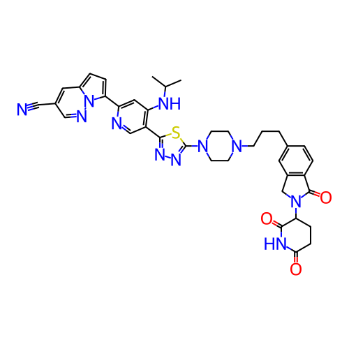 Chemical structure of BindingDB Monomer ID 369243