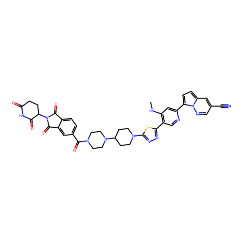 Chemical structure of BindingDB Monomer ID 369404