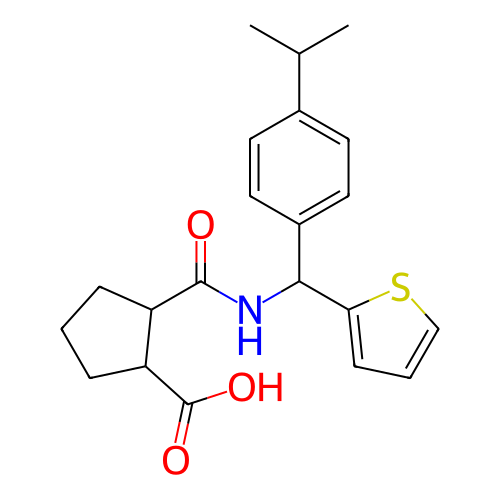 Chemical structure of BindingDB Monomer ID 372298