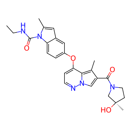 Chemical structure of BindingDB Monomer ID 373368