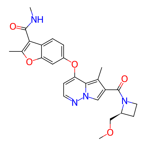 Chemical structure of BindingDB Monomer ID 373382
