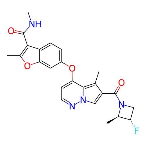 Chemical structure of BindingDB Monomer ID 373384