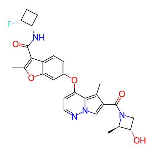Chemical structure of BindingDB Monomer ID 373508