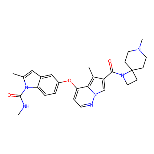 Chemical structure of BindingDB Monomer ID 381695