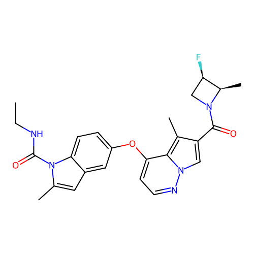 Chemical structure of BindingDB Monomer ID 381699