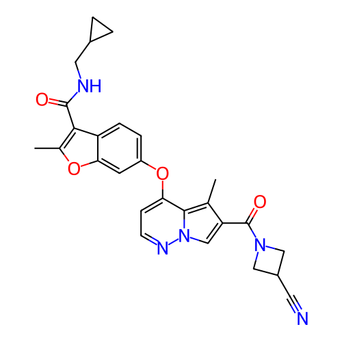Chemical structure of BindingDB Monomer ID 436728